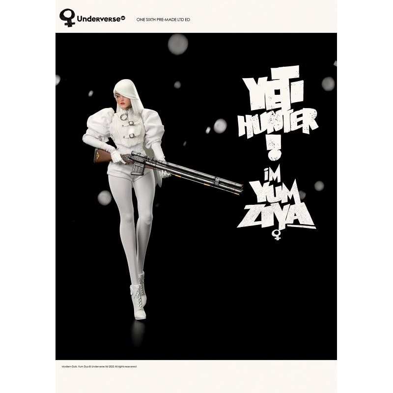 【未開封】 UNDERVERSE Yeti Hunter YUM ZIYA YETI HUNTER YUM ZIYA LTD EDITION — UNDERVERSE