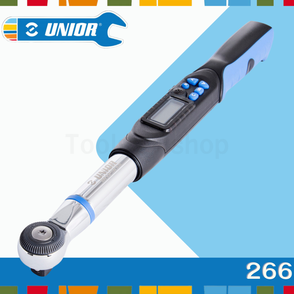 ๊UNIOR ด้ามขันปอนด์ อีเล็คโทรนิค No.266 (Electronic torque wrench