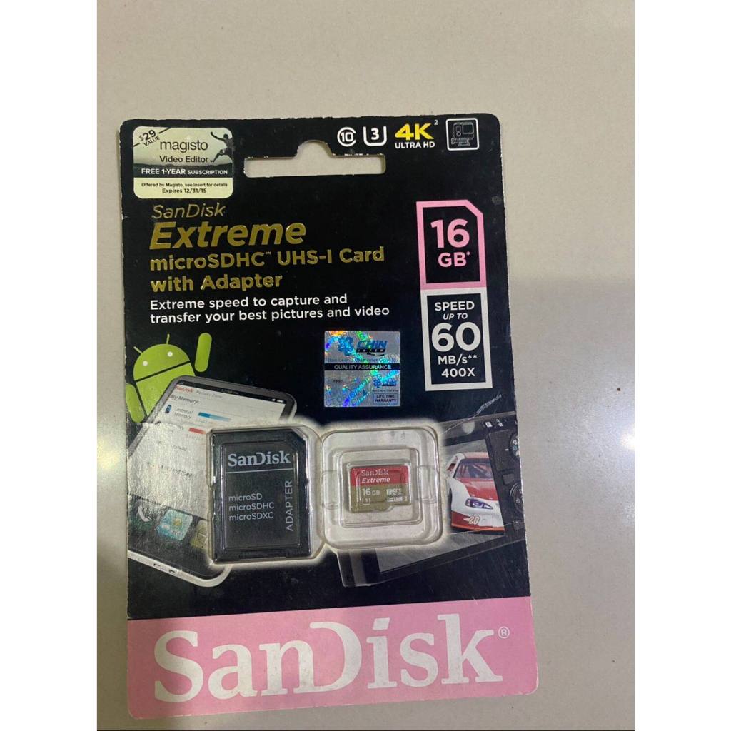Micro SDHC EXTREME 16GB 60MB/s400X | Shopee Thailand