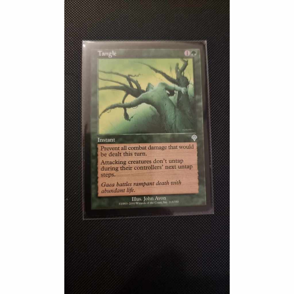 Tangle สภาพ Ex การ์ด Magic The Gathering ของแท้ MTG จากชุด Invasion ...