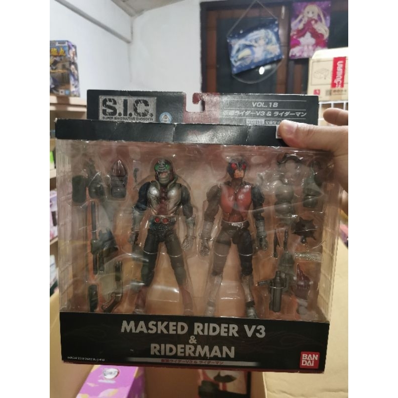 sic vol.18 masked rider v3 & riderman | Shopee Thailand
