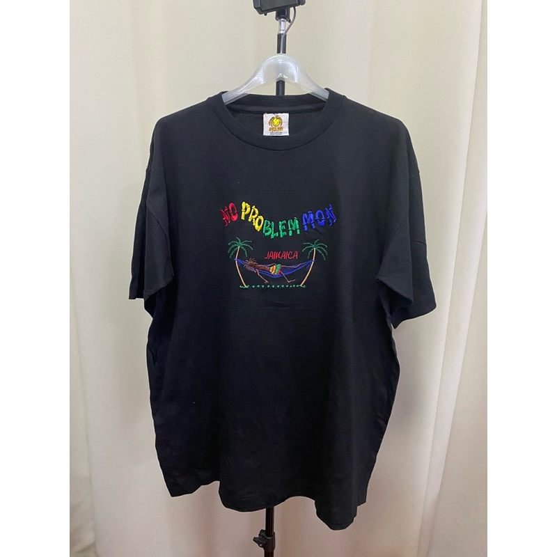 เสื้อ Island Tees “No Problem Mon“ JAMAICA มือ2 ไซร้XXL อก 24นิ้ว ยาว ...