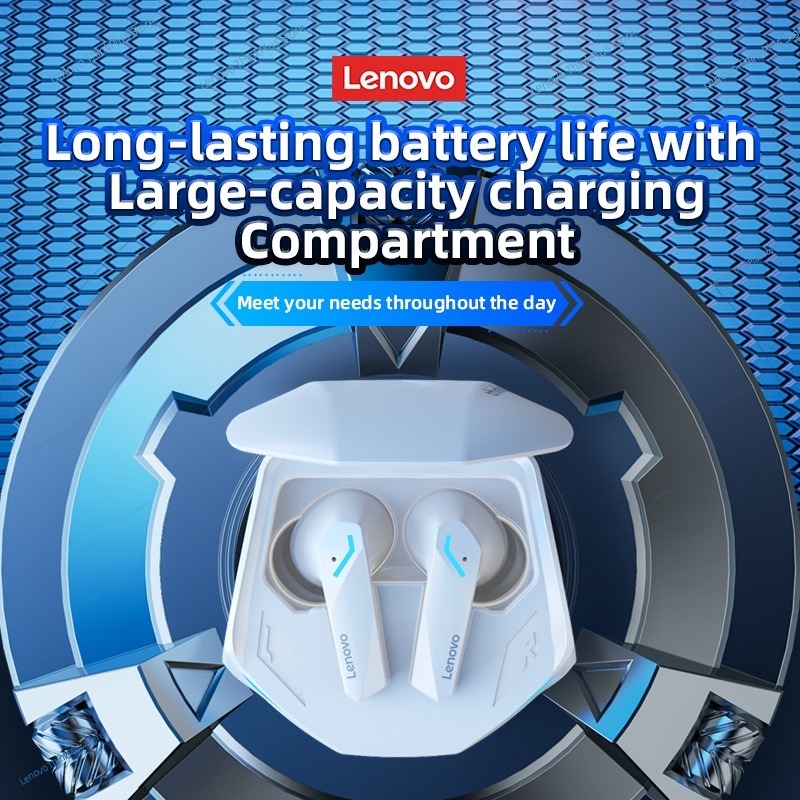 Lenovo Bridio GM2 PRO หูฟังบลูทูธ bluetooth 5.3 หูฟังบลูทูธไร้สาย HiFi ...