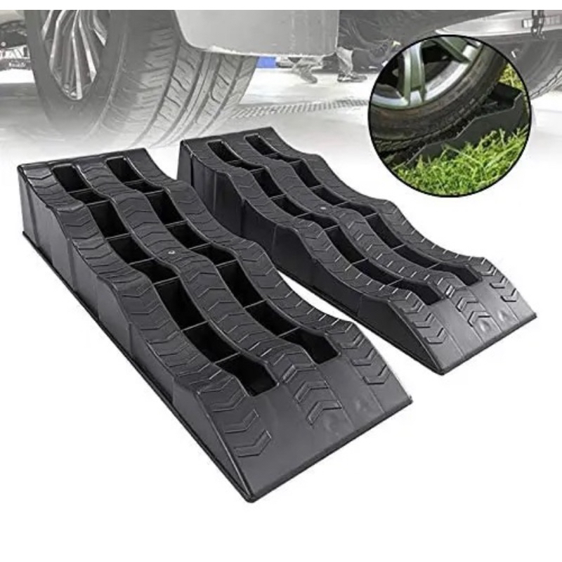 CAR RAMP 3 STEP หนุนล้อยกสูง ( 12 cm เพียง 650บ ได้ 2 ข้าง ) สิ้นค้าใน ...