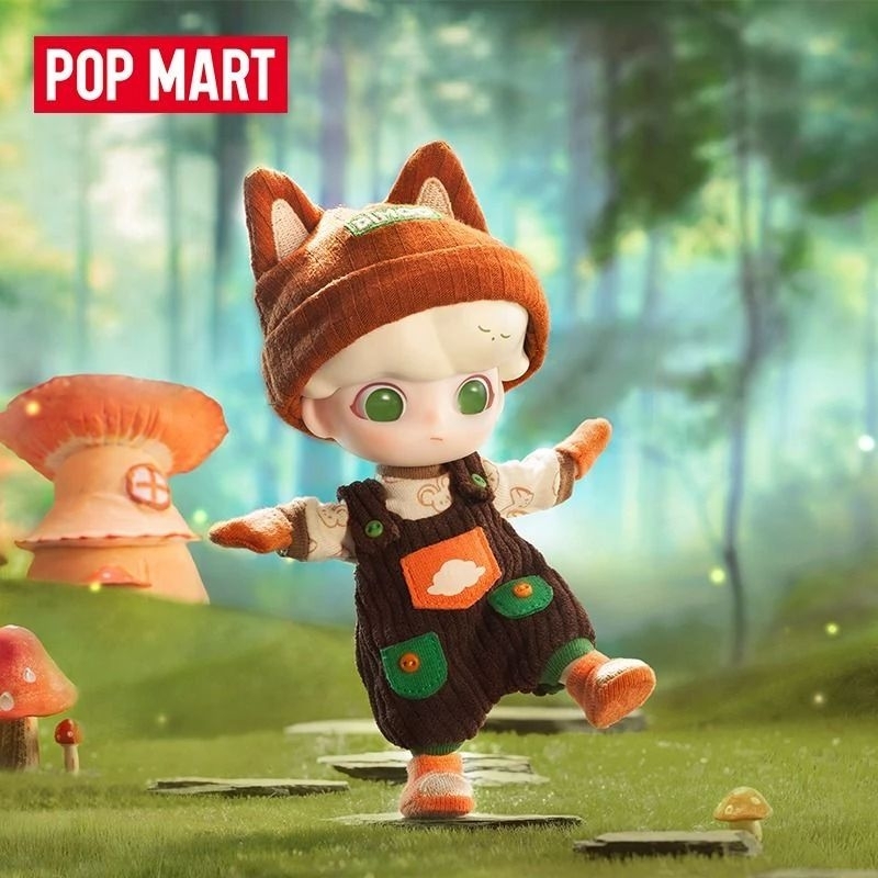 พร้อมส่ง POP MART DIMOO FOX in the Woods Action bjd Figure ของแท้ พร้อม ...