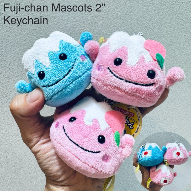 #ขายเหมา3พวง #พวงกุญแจ #ตุ๊กตา #ภูเขาไฟฟูจิ #นุ่มๆ #น่ารักมาก #Fuji-Chan #Mascot #Keychains 5/67