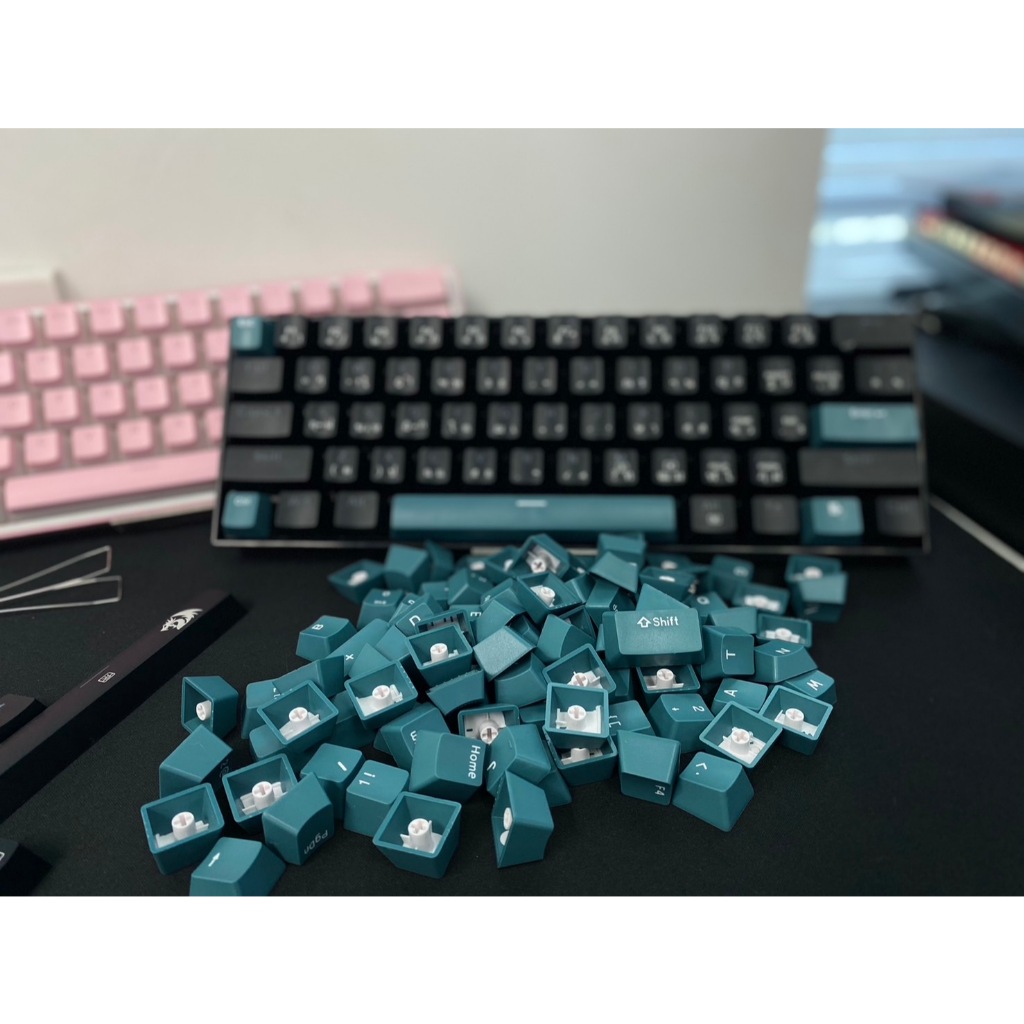 สำหรับแจกฟรีเท่านั้น!!*โปรดอ่านรายละเอียด Keycaps คละสีสำหรับแจกกับ ...