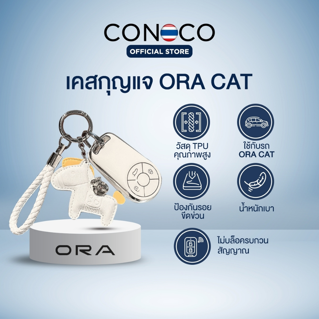 เคสกุญแจ ORA CAT น่ารักๆ พร้อมยูนิคอร์น รุ่นใหม่ล่าสุด Car Key Case TPU ...
