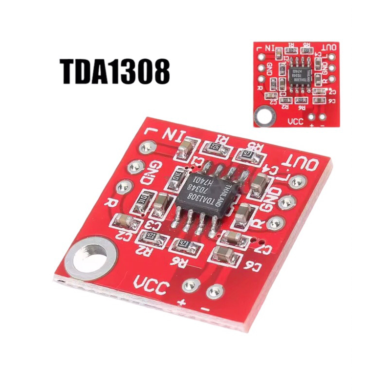 TDA1308 โมดูลออปแอมป์ เพิ่มเกณฑ์การขยาย 3เท่า ไฟเลี้ยง 3 - 7V เหมาะ ...