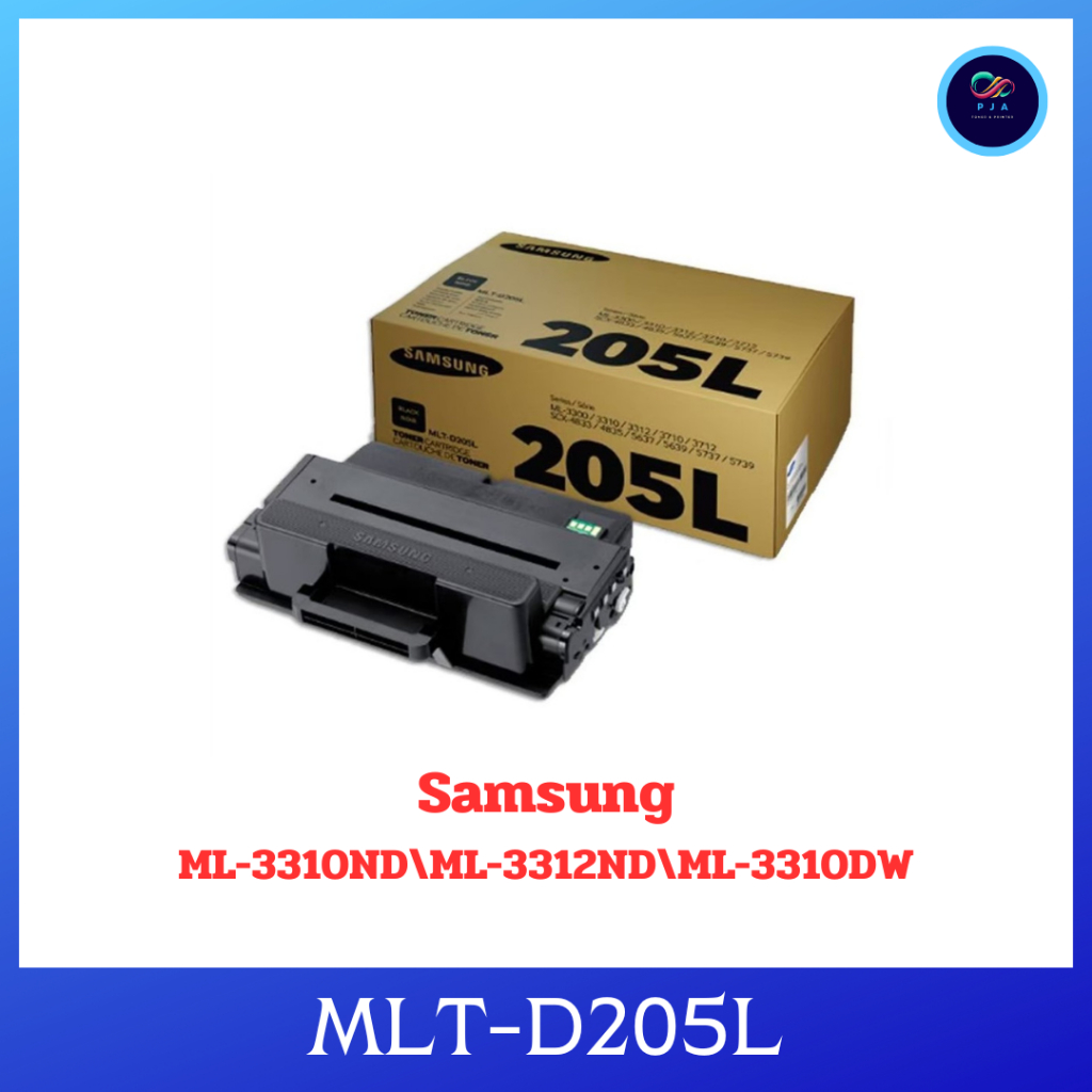 ของแท้ Samsung 205L ตลับหมึกโทนเนอร์ สีดำ Black Original Toner ...