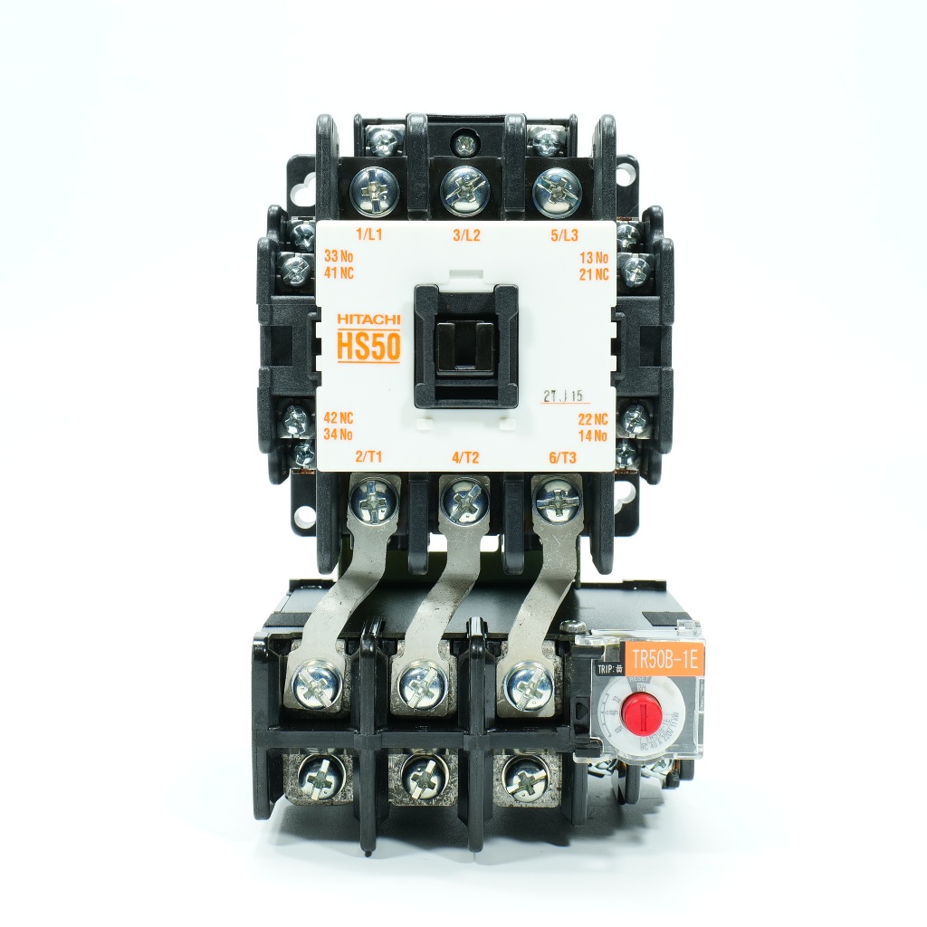 HS50-T HITACHI HS50-T MAGNETIC CONTACTOR OVERLOAD RELAY แมกเนติก คอนแทก ...