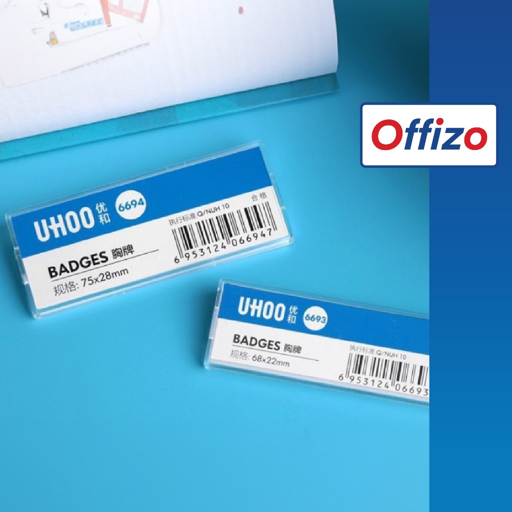 【OFFIZO คุณภาพดี】ป้ายชื่อติดหน้าอก ป้ายชื่อแม่เหล็ก ป้ายชื่อเข็มกลัด ...