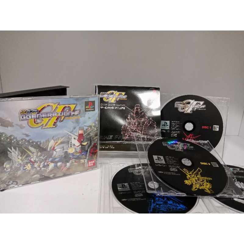 SD Gundam G Generation-F - PlayStation 1 PS1 - NTSC-J JAPAN - Complet + Carte