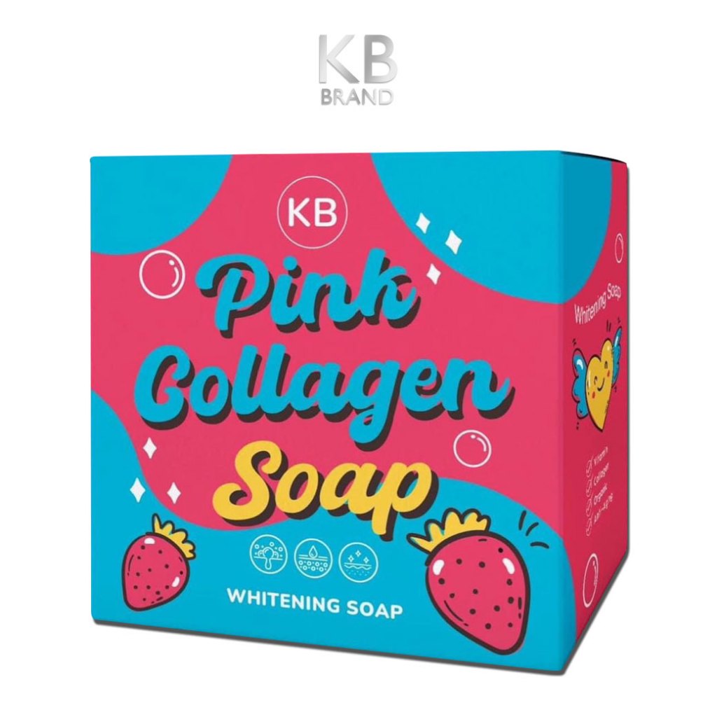 KB Soap สบู่ แม่กิ๊ฟ & พ่อบีส สบู่ พิงค์คอลลาเจน ล้างหน้า ล้าง ...