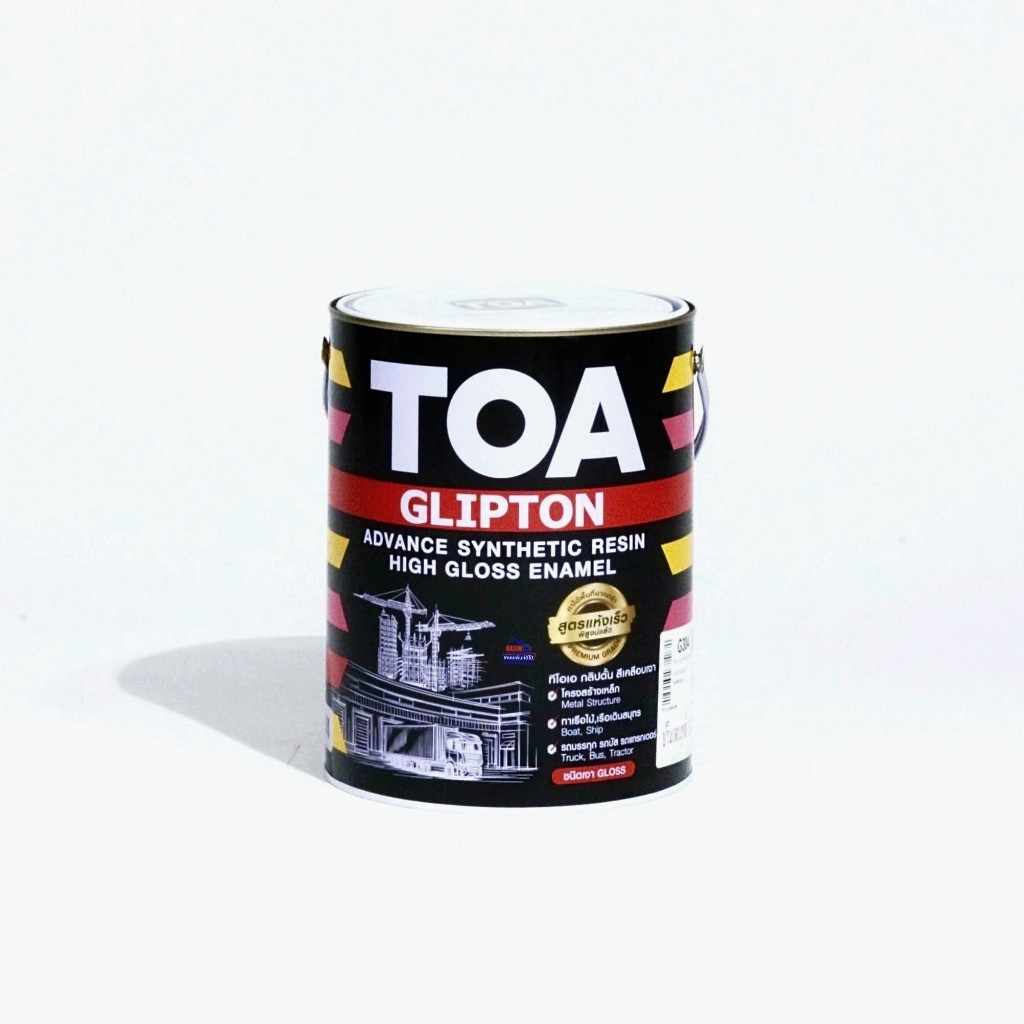 TOA Glipton Enamel สีน้ำมันทีโอเอ กลิปตั้น ทุกสี (สีเคลือบเงา TOA) All ...