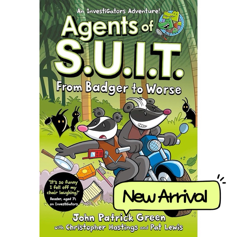 InvestiGators Agent of S.U.I.T From Badger to Worse พร้อมส่ง Investi ...