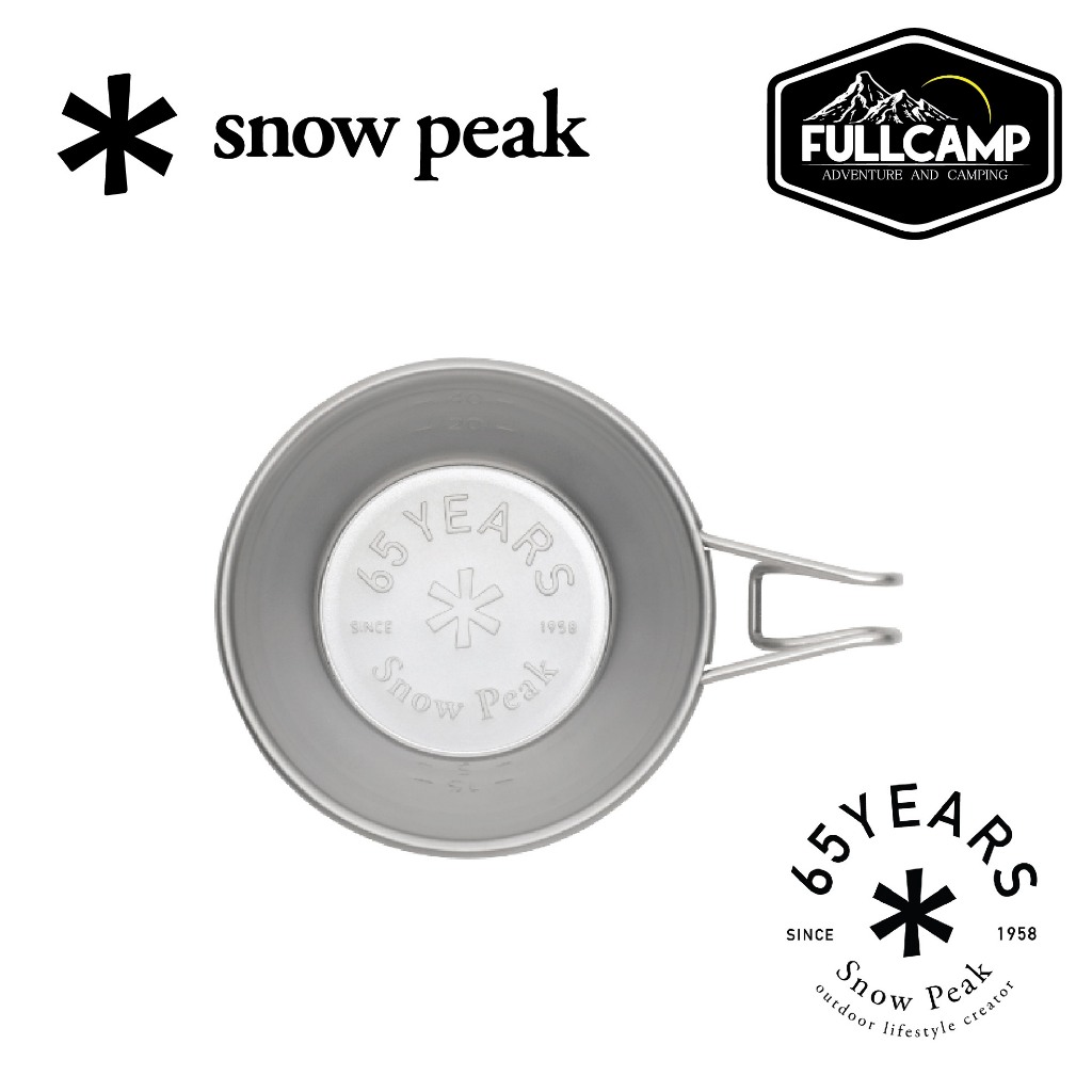 調理器具 65th Anniversary Big BACKPACKER'S CUP Snow Peak 65th Anniversary Mini Backpackers Cup | Shopee Thailand