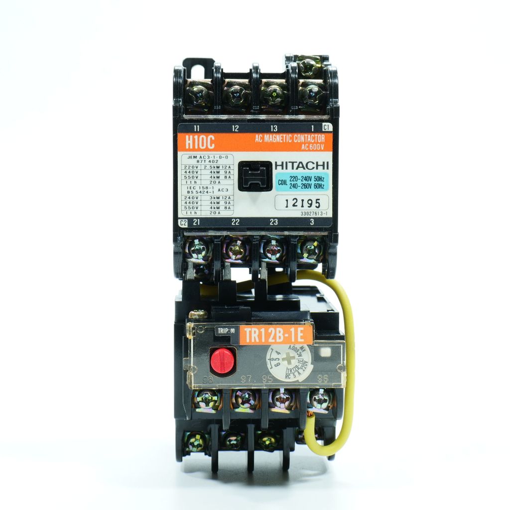 H10C-T HITACHI H10C-T MAGNETIC CONTACTOR H10C แมกเนติก คอนแทกเตอร์ ...