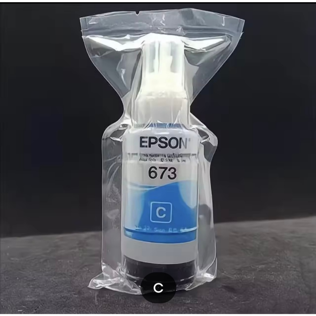 หมึก Epson 673 หมึกแท้ 6สี หมึกเติมของแท้ 1️⃣0️⃣0️⃣% แบบไม่มีกล่อง L800 ...