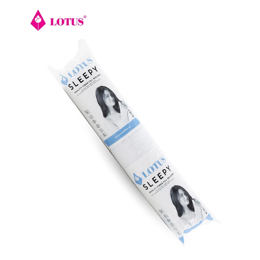LOTUS หมอนข้างเพื่อสุขภาพ รุ่น Sleepy ป้องกันไรฝุ่น ผลิตจากใยสังเคราะห์คุณภาพสูง