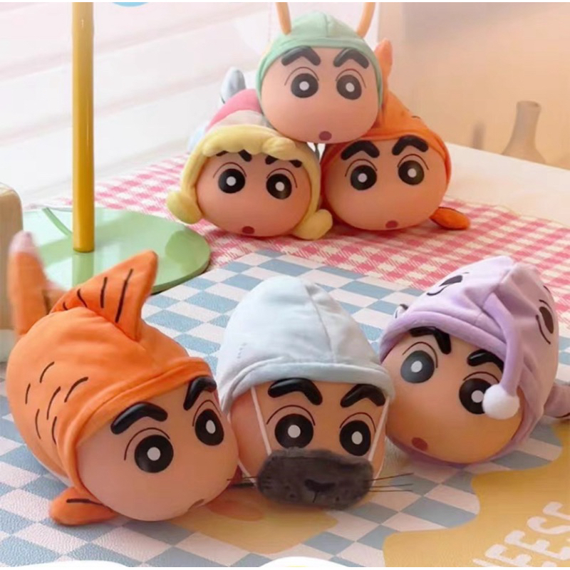 โมเดล Shin Chan ซีรี่ส์ Floppy Fish ดุ๊กดิ๊กได้ | Shopee Thailand