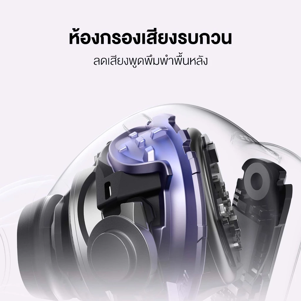 HUAWEI FreeBuds 6i หูฟัง Bluetooth 5.3 ลดเสียงรบกวนอัจฉริยะ ANC 3.0 เบสแน่น Punchy Bass