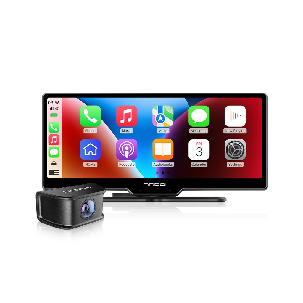 DDPAI M5S Car Stereo Dash Cam 2K กล้องติดรถยนต์ ความละเอียด 1920P Car Camera หน้าจอสัมผัสขนาด 8.9 นิ้วที่คมชัดเป็นพิเศษ