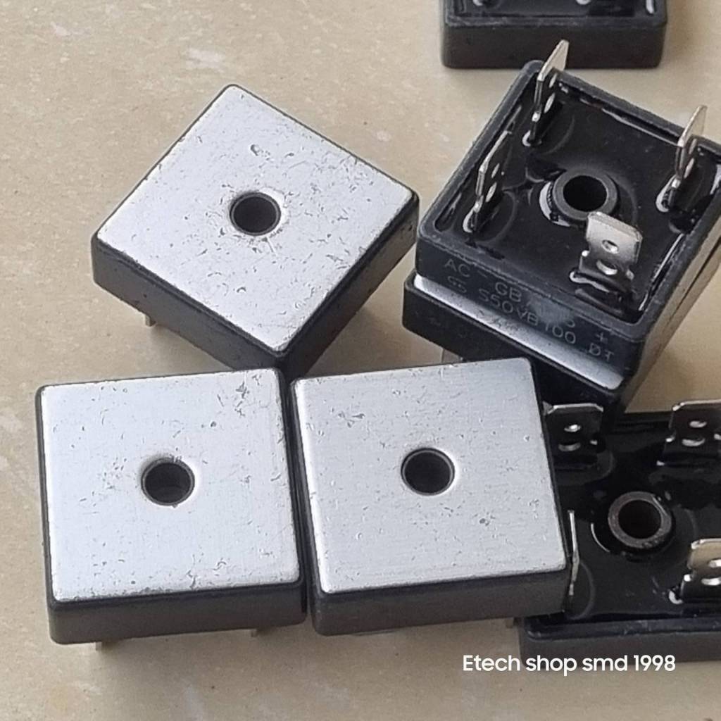 S50VB100(สินค้ามือสอง) Rectifier Bridge Stack 50A1000V ชิปขนาดใหญ่ ...