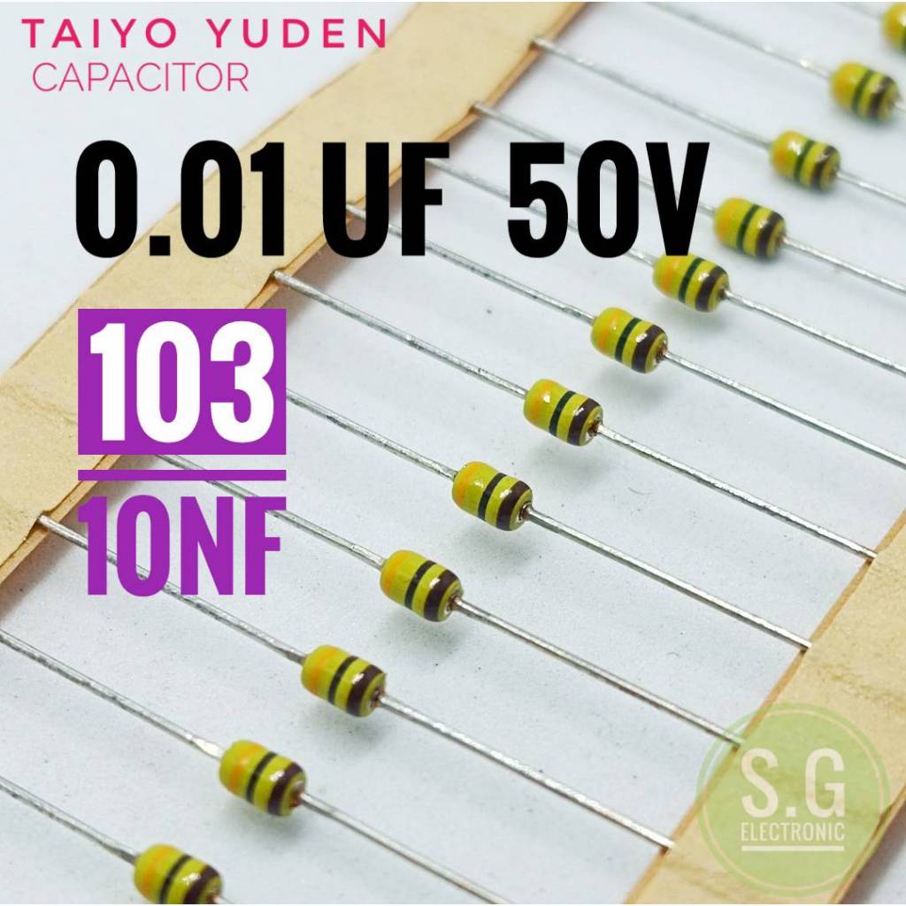 CT42 Axial Leads Multilayer ceramic capacitors 10nF 0.01uF