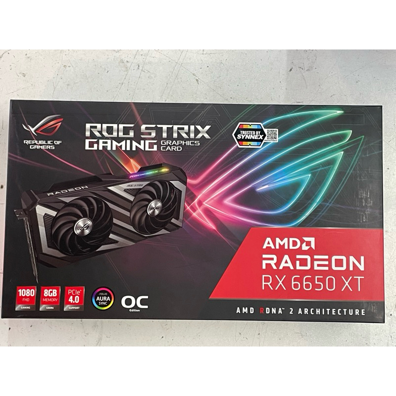 Asus ROG STRIX RX6650XT O8G-Gaming | Shopee Thailand
