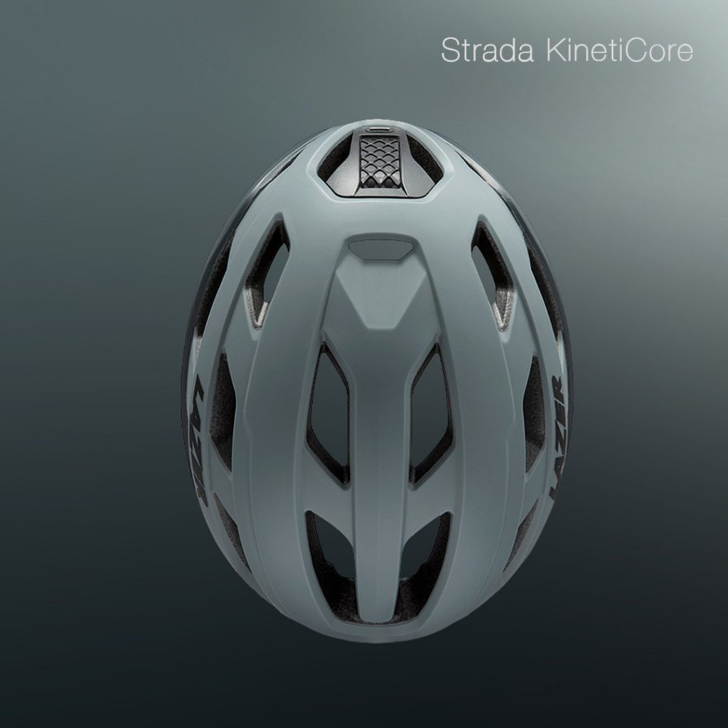 หมวกจักรยาน LAZER รุ่น Strada KinetiCore (เพิ่มการปกป้องครอบคลุมด้วย ...