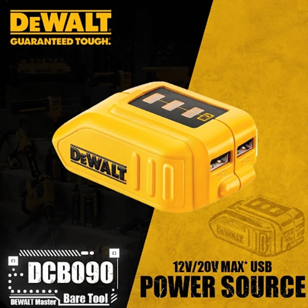 DeWALT USB Charger DCB090 (เฉพาะอุปกรณ์ ไม่รวมแบตเตอรี) | Shopee Thailand