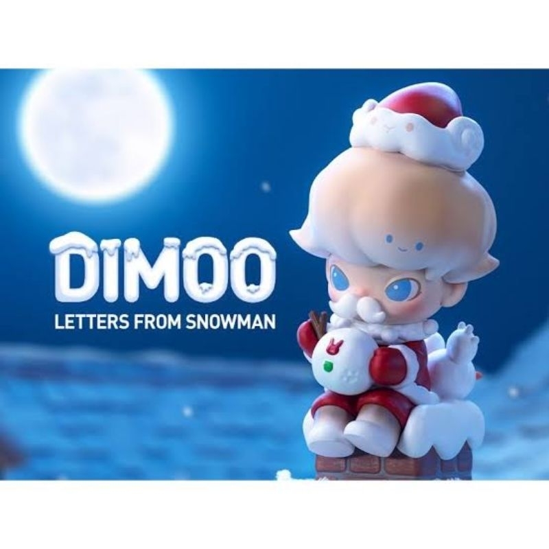 พร้อมส่ง ระบุบตัว Dimoo Christmas Letters from snowman 2023 series Shopee Thailand