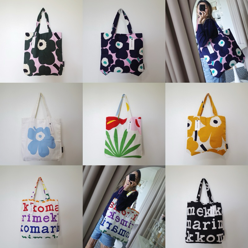 พร้อมส่ง Marimekko notko bag ของแท้ 100% | Shopee Thailand