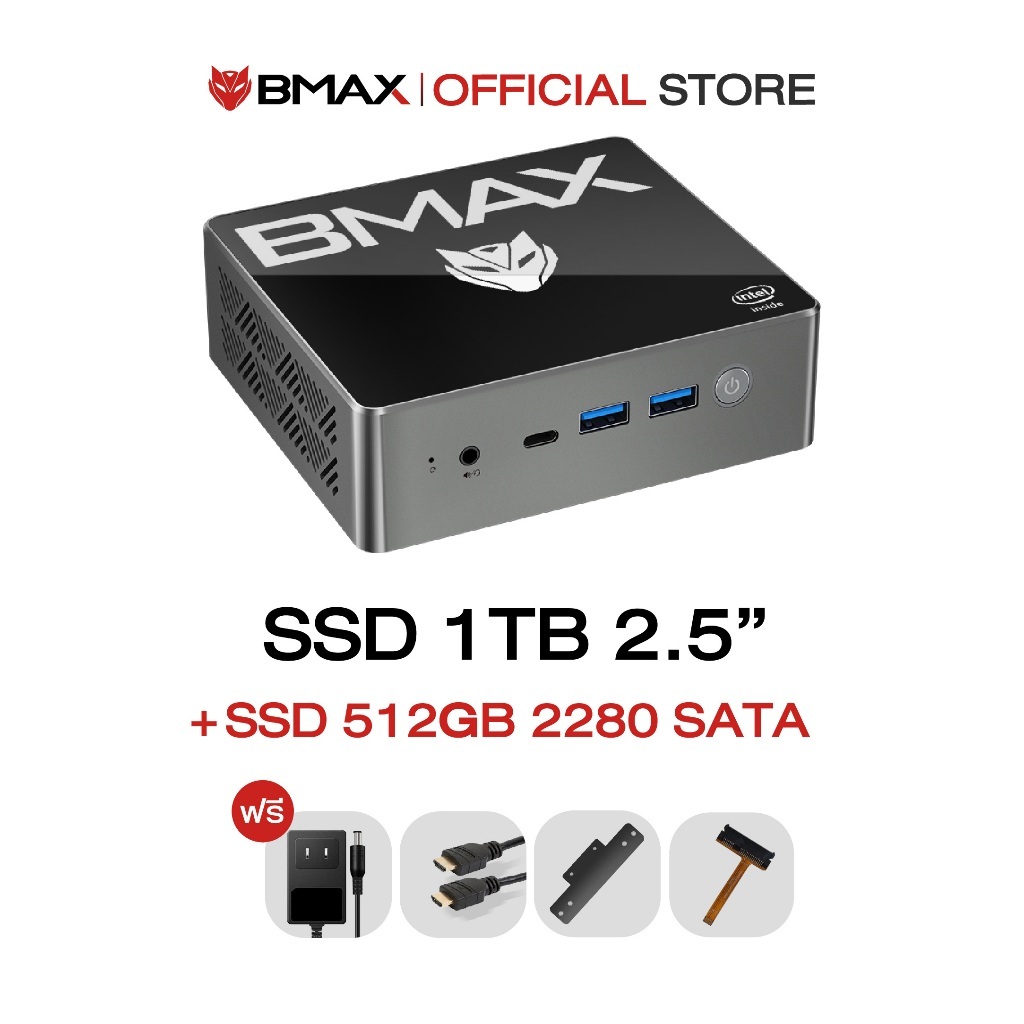 BMAX B4 Plus N100 RAM8GB, SSD 512GB