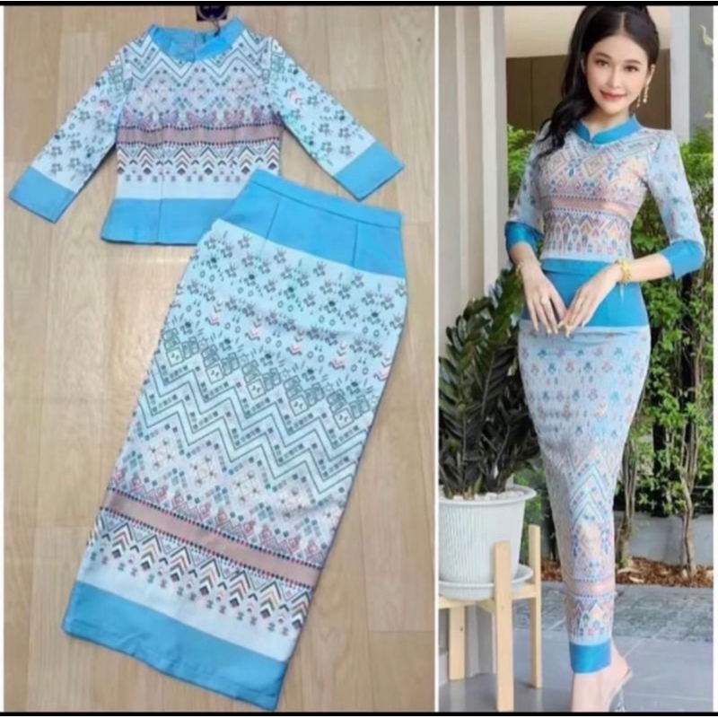 ชุดไทยจิตรลดาสีชมพู เรียบหรูดูแพง ใส่ได้ทุกโอกาส ดาราเซเลบนิยม | ANANYA มุมมองที่ 3