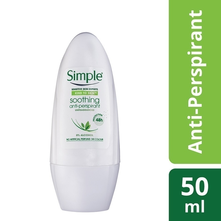 SIMPLE Anti-Perspirant Deodorant 45ml | Shopee Thailand