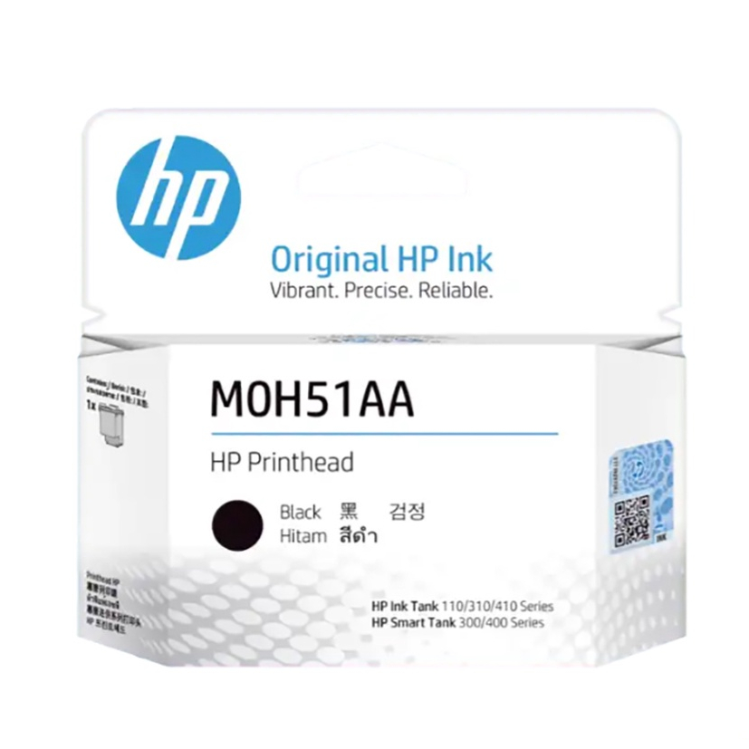 (ของแท้) หัวพิมพ์ HP M0H51AA Black สำหรับ Printer GT800 Series ,Ink ...