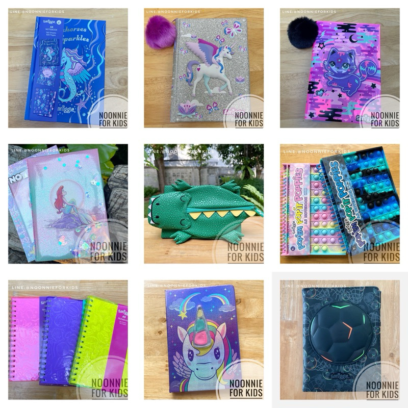 สมุดโน้ตดีไซน์น่ารัก Smiggle A5 Notebook | Shopee Thailand
