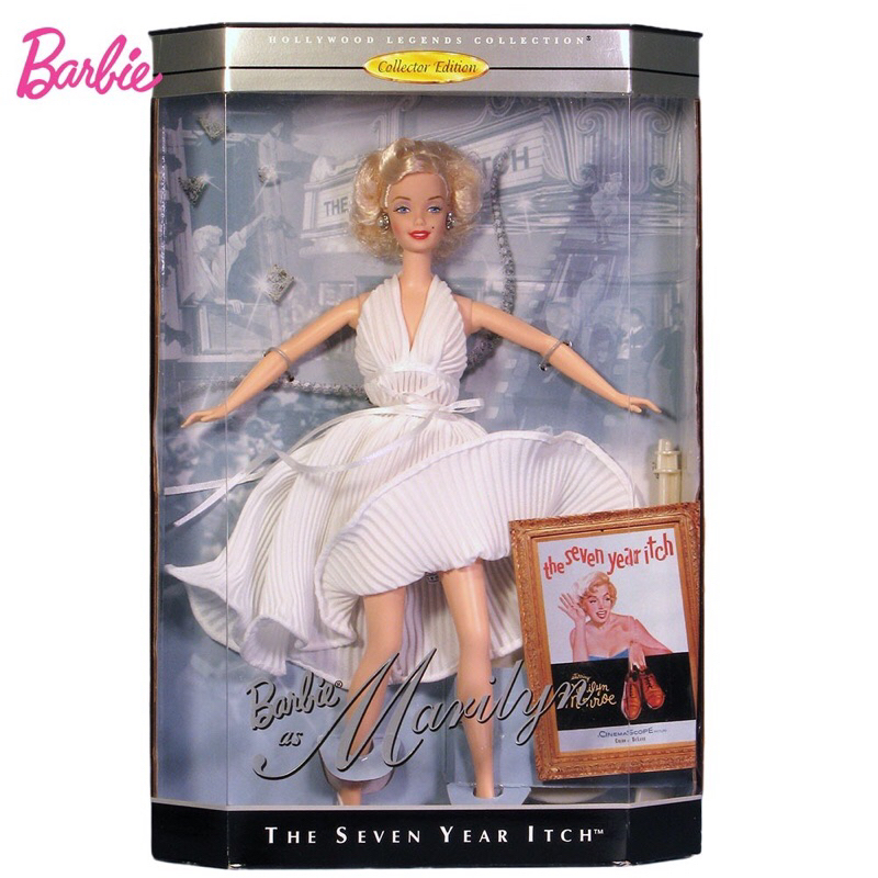 Mattel | Toys | Barbie As Marilyn Monroe In The Seven Year Itch Doll 1997 By Mattel 17155 6610e670e2ac0c7a66b1205e