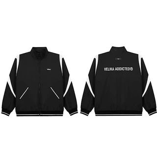 Velika Windbreaker Jacket - Black