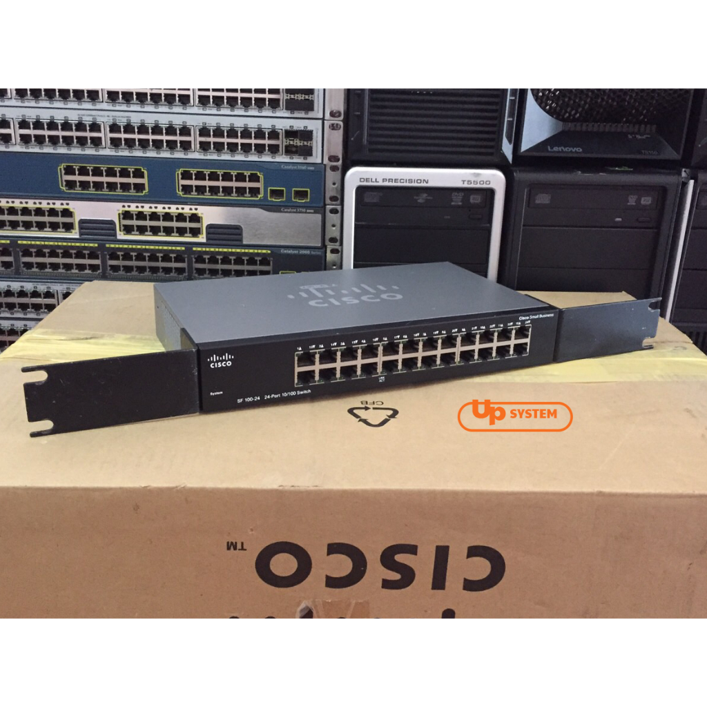 Cisco SF100-24 Switch 10/100 (ciscoมือ2) | Shopee Thailand