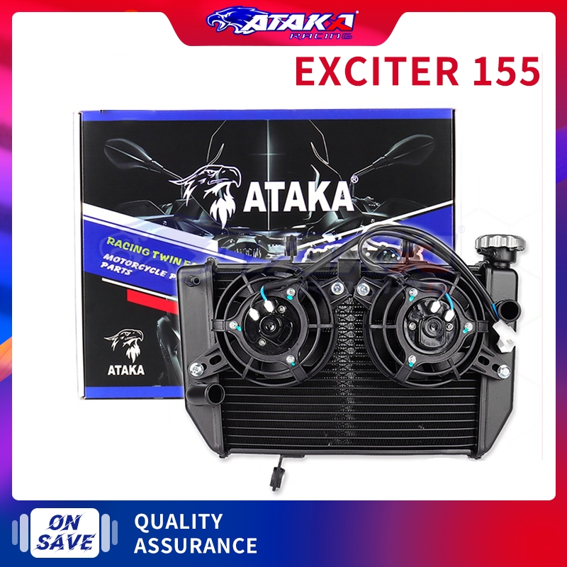 ATAKA หม้อน้ำแต่ง Double Radiators 2 ใบพัดใหญ่ หม้อน้ำ โต้งแต่ง ตัวใหญ่ ...