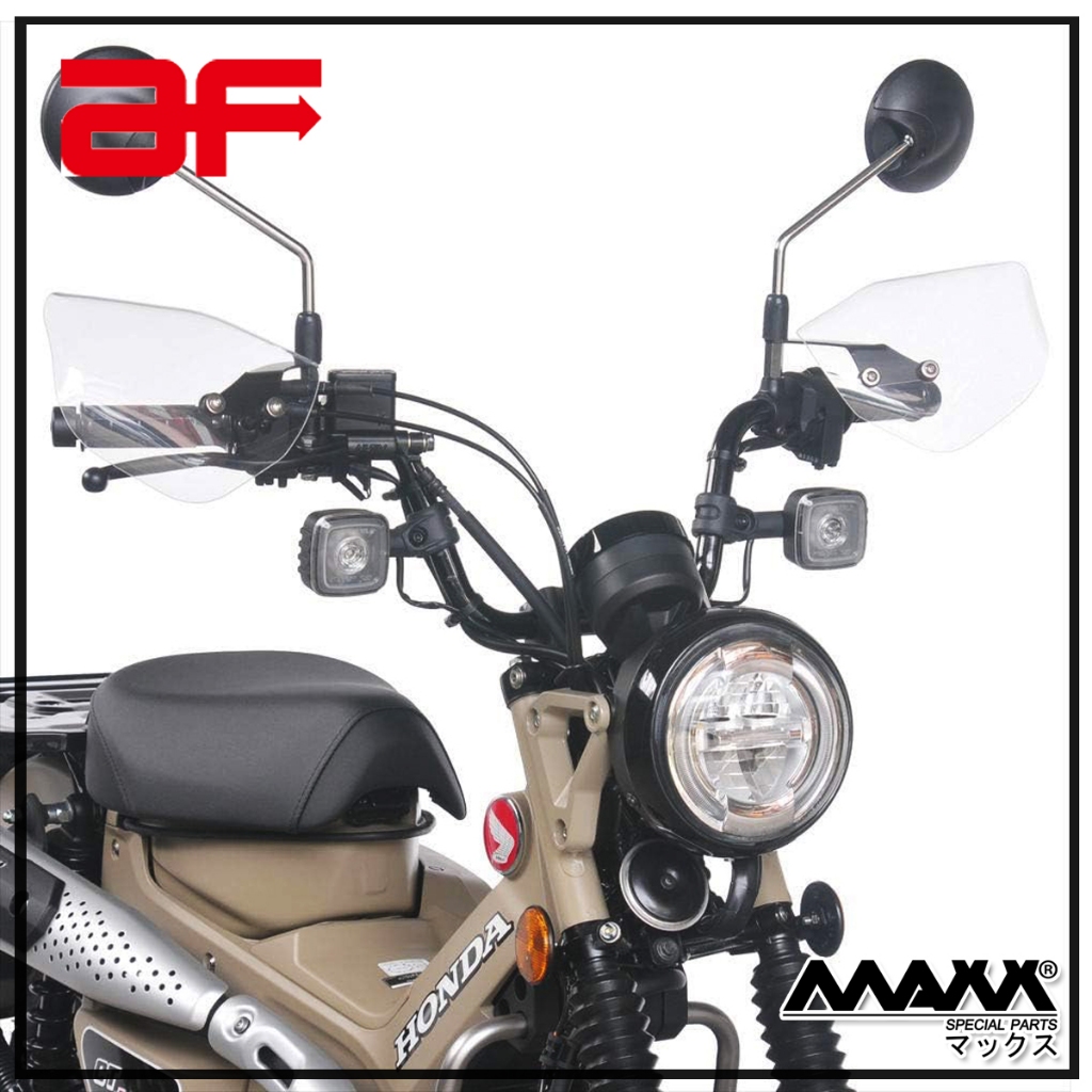 AF ASAHI ( CT125 Knuckle Visor Impact Resistant Acrylic ) การ์ดแฮนด์ใส ...