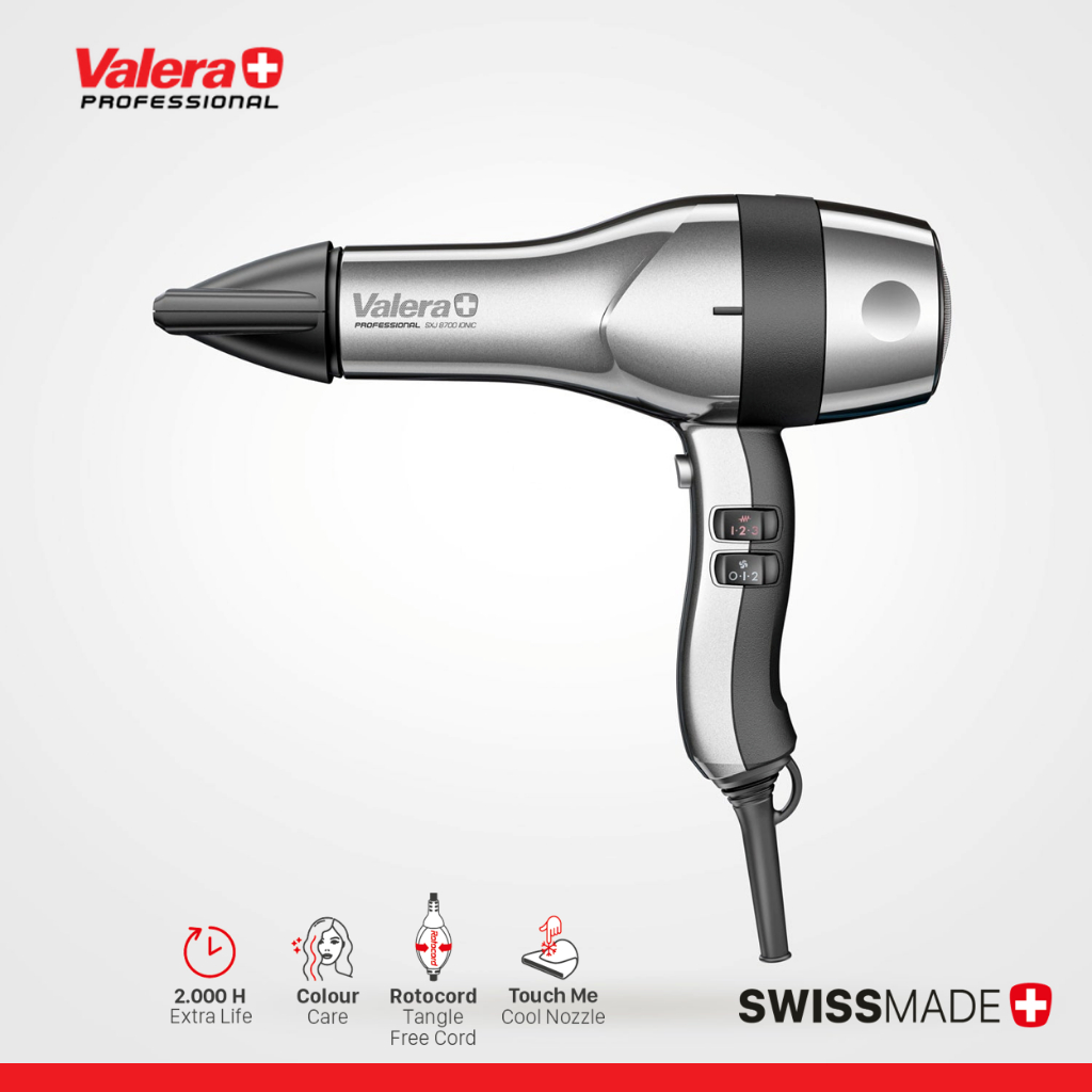 Valera Swiss Silent Jet SXJ 8701 RC Professional Ionising Hairdryer - View #5