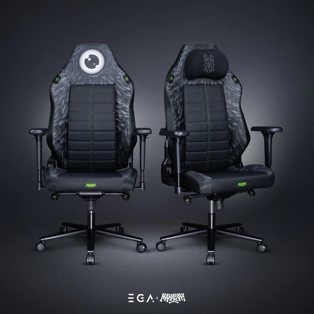 EGA Gaming Seat รุ่น Mr. Hellyeah EGA X MAMAFAKA EXCLUSIVE COLLECTIONS เก้าอี้เกมมิ่งเพื่อสุขภาพ Gaming Chair E-Sport เก้าอี้เบาะ นุ่ม เกรดพรีเมี่ยม