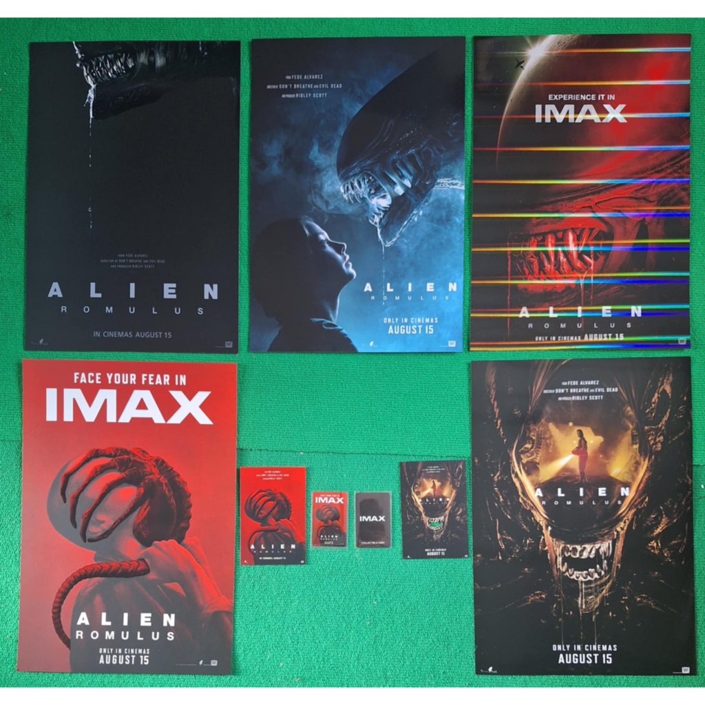 โปสเตอร์ Poster Alien Romulus เอเลี่ยน โรมูลัส ลิขสิทธิ์แท้จาก Major
