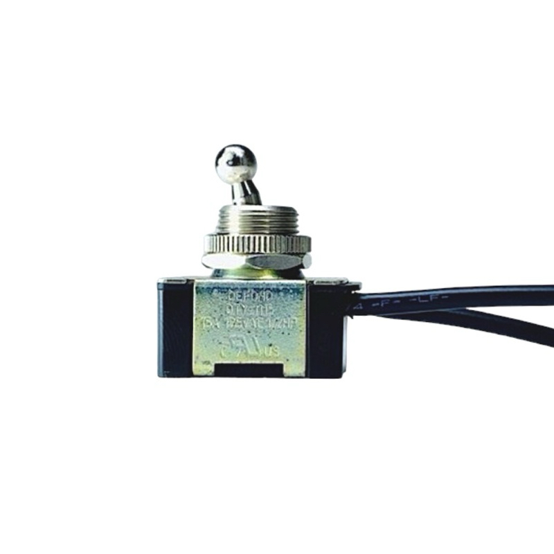 สวิตช์กระดก 15A 125VAC Switch On/Off สำหรับ รูขนาด 12 mm. 1/2 HP สายไฟ ...