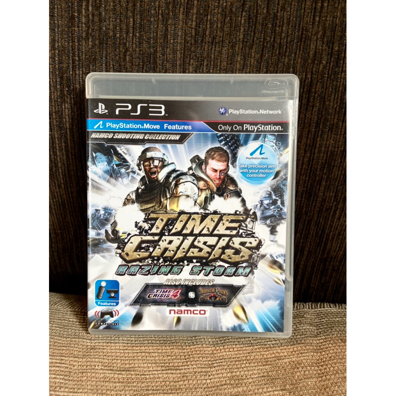 Jeu Time Crisis Razing Storm PS3 Complet – Boîtier, Disque Et Notice – PEGI 16