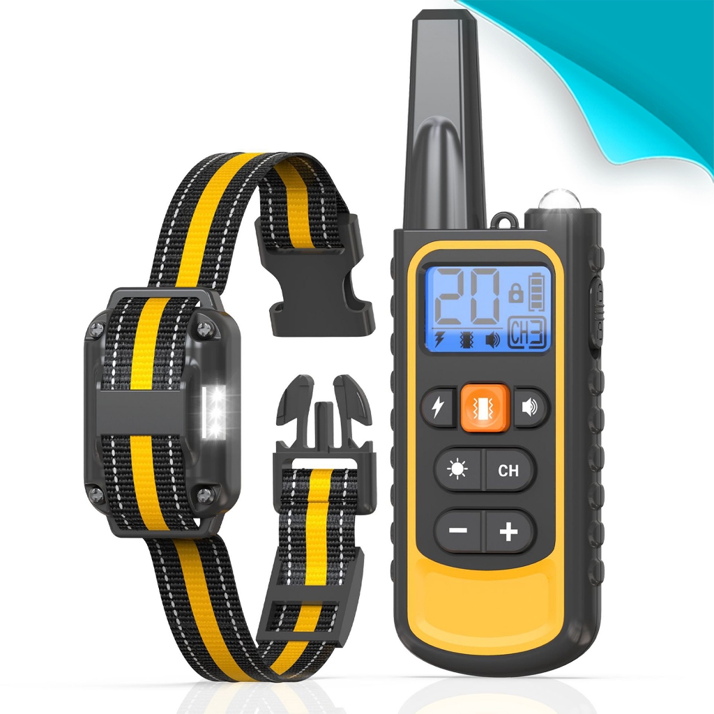 Automatic Voice Control Bark Stopper Type-C Charging Waterproof Reflective Pet Dog Collar